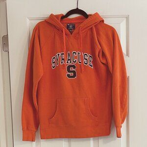 Syracuse University | Champion orange hoodie, slim fit, midweight, super cozy! M